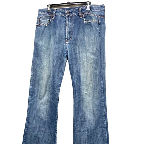 #3658 Buffalo  Game X Mens Blue denim cotton jeans size 36 - Picture 2 of 10